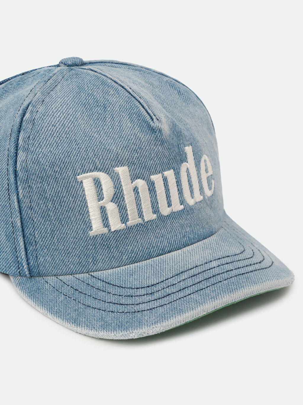 RHUDE LOGO DENIM HAT