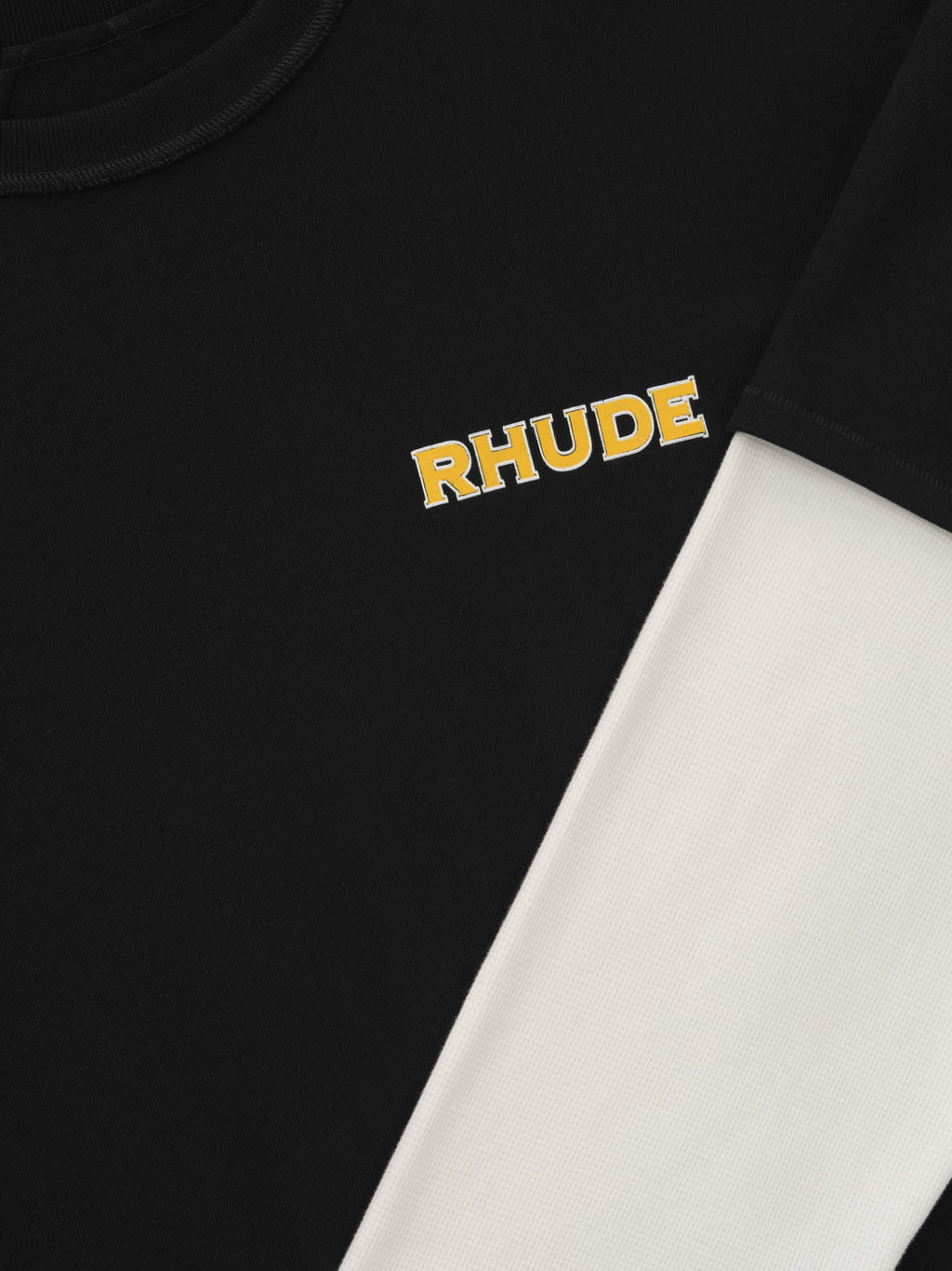 RHUDE STEEL DOUBLE-LAYERED TEE