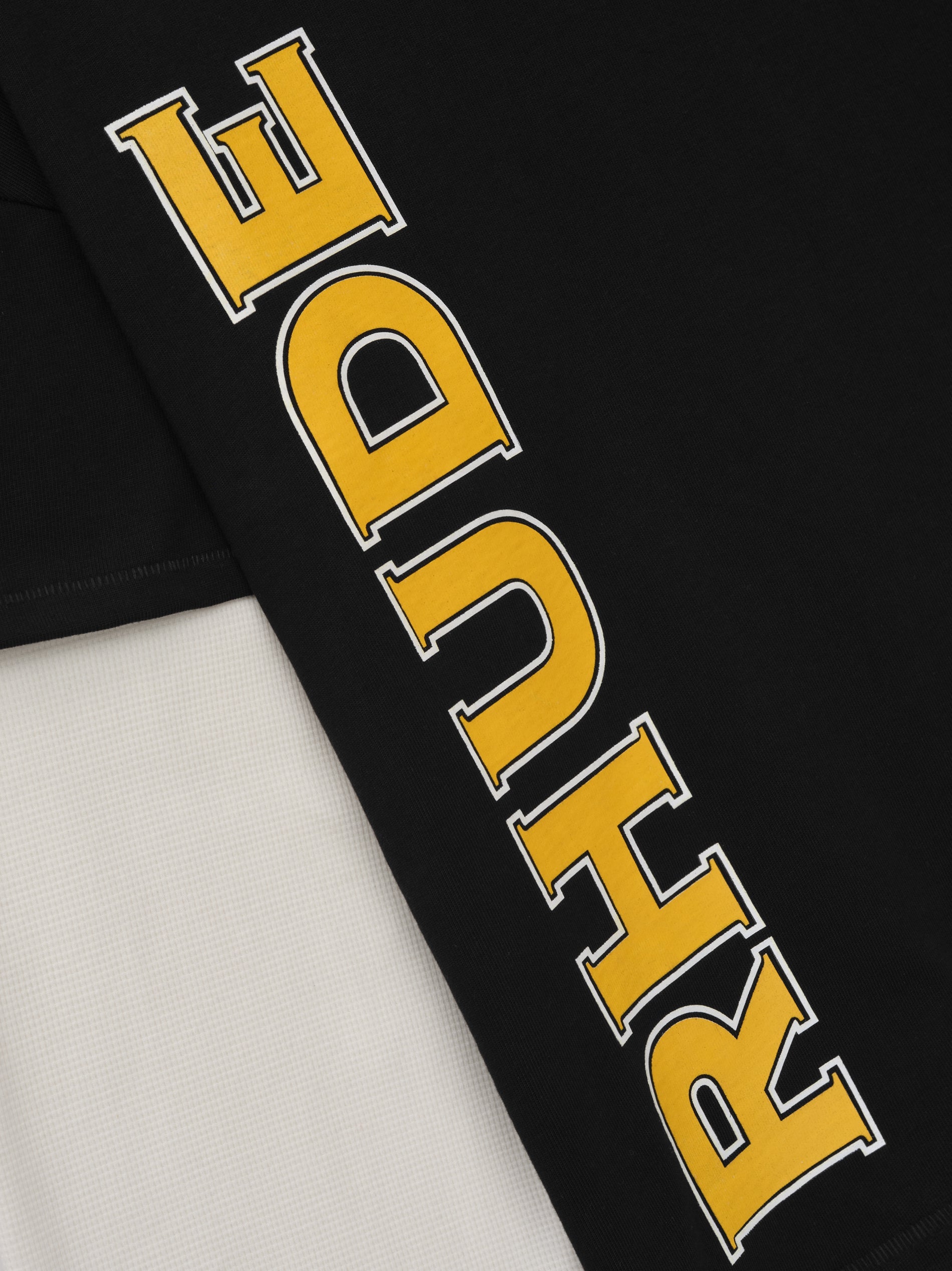 RHUDE STEEL DOUBLE-LAYERED TEE