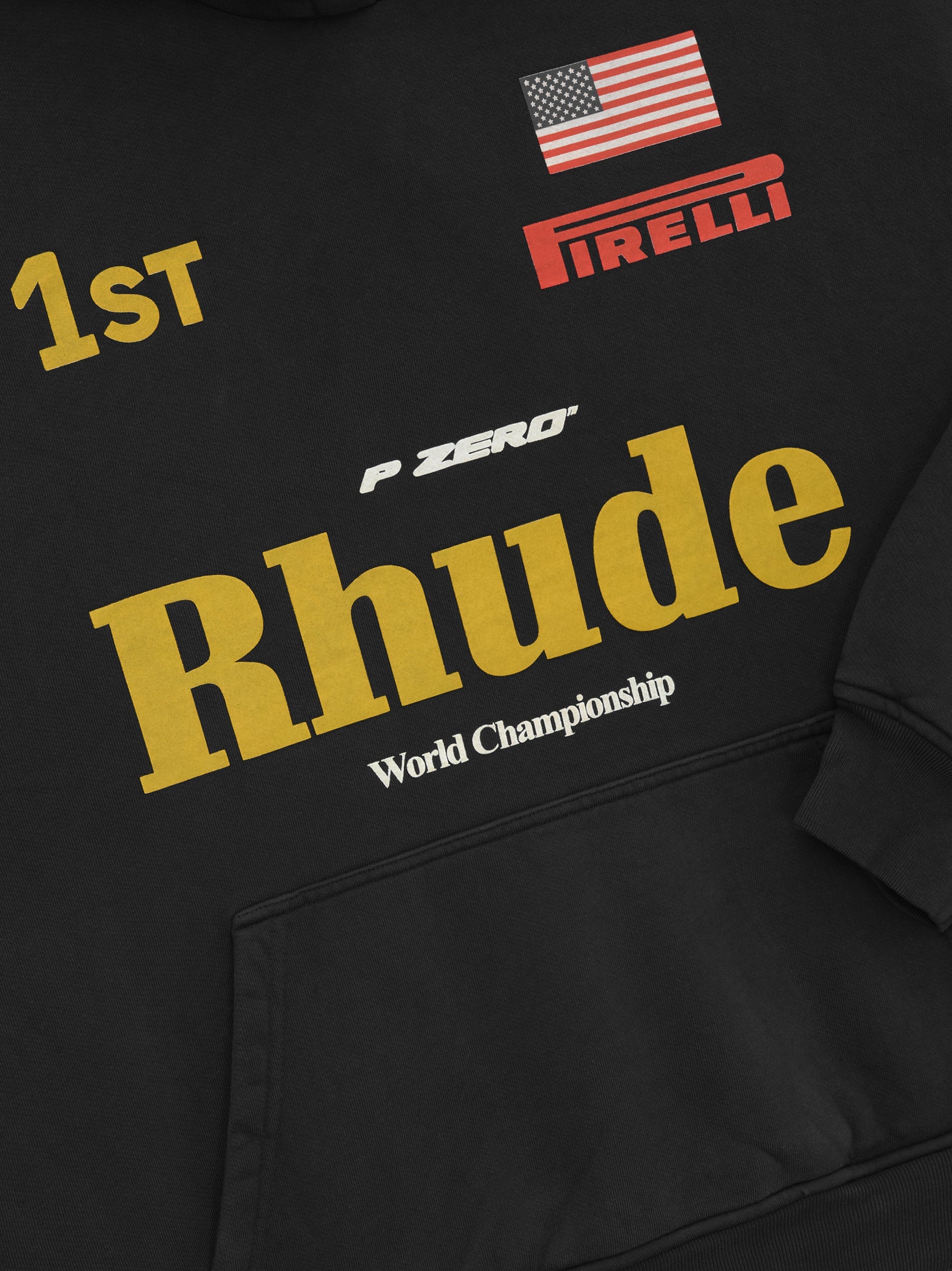 RHUDE WORLD CHAMP HOODIE