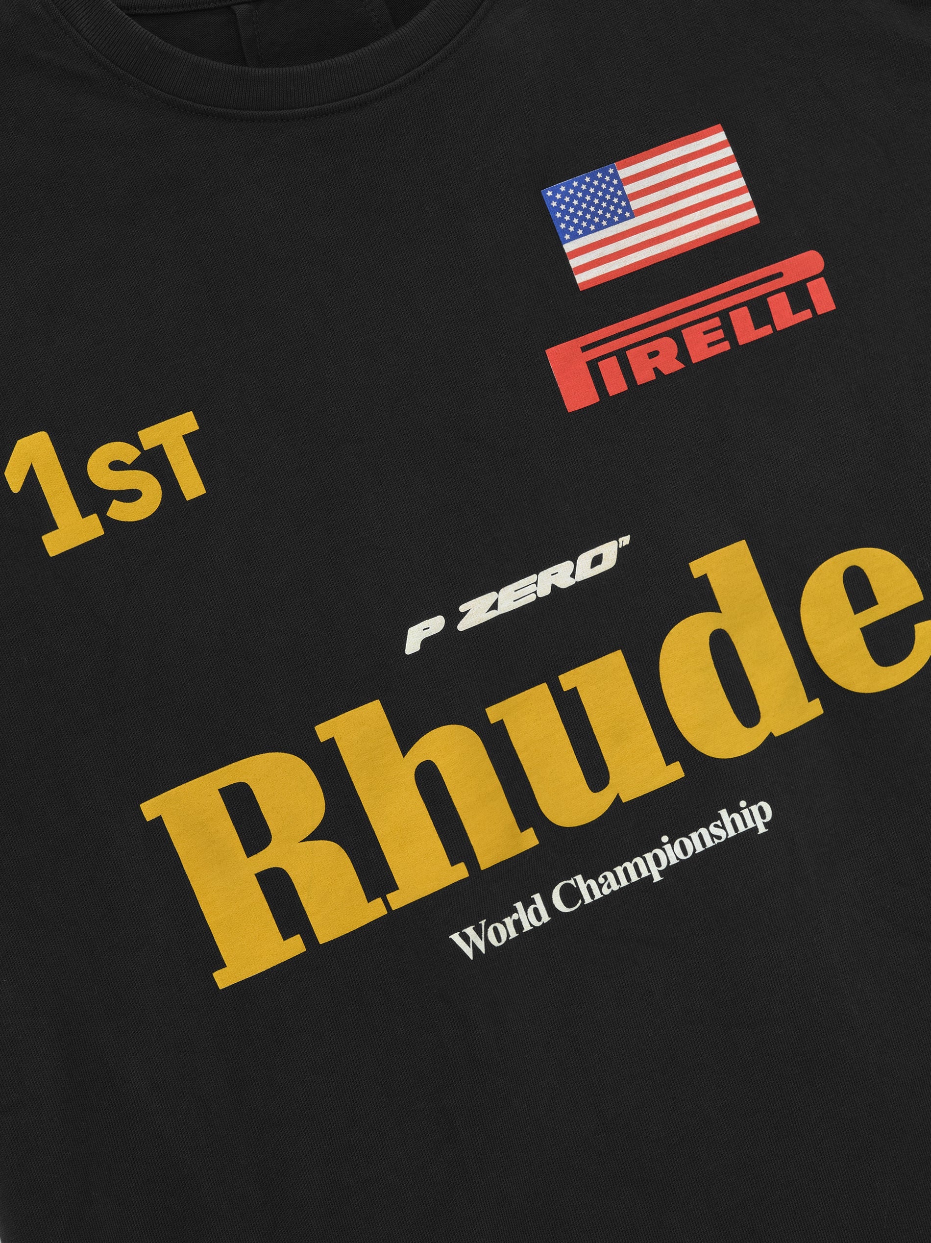 RHUDE WORLD CHAMP TEE