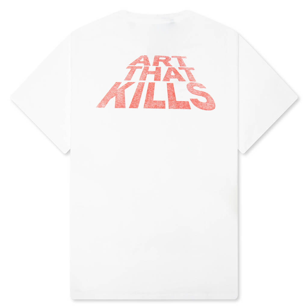 Skeleton Beach Tee - Clean White