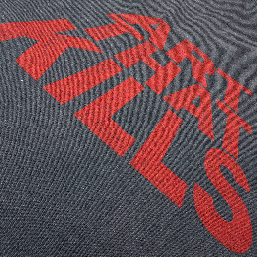 Skeleton Beach Grit Tee - Light Vintage Black