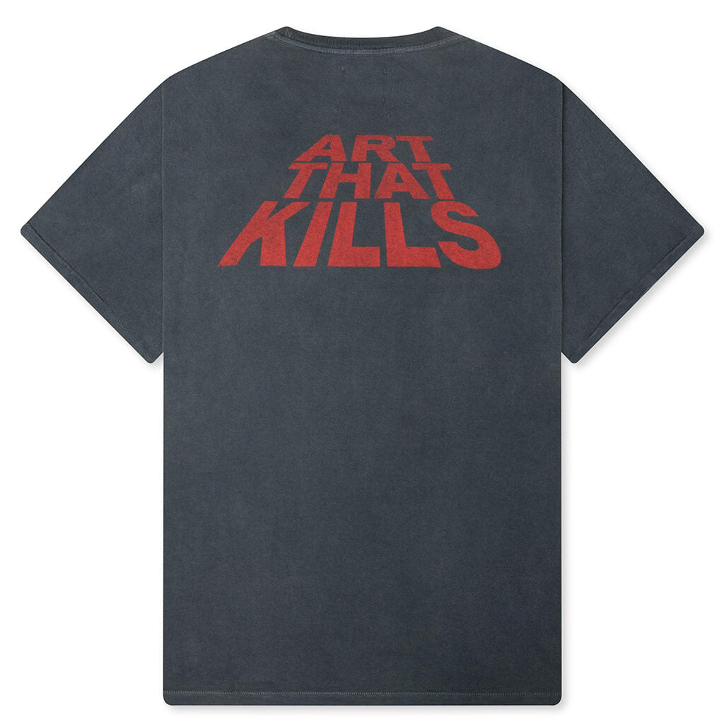 Skeleton Beach Tee - Light Vintage Black