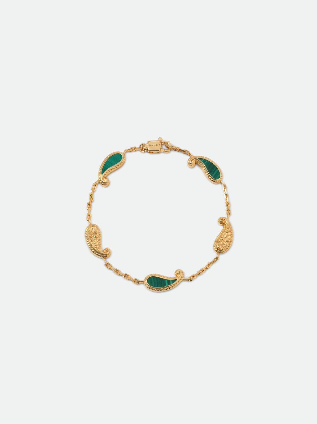 YOU BRACELET — GOLD/MALACHITE