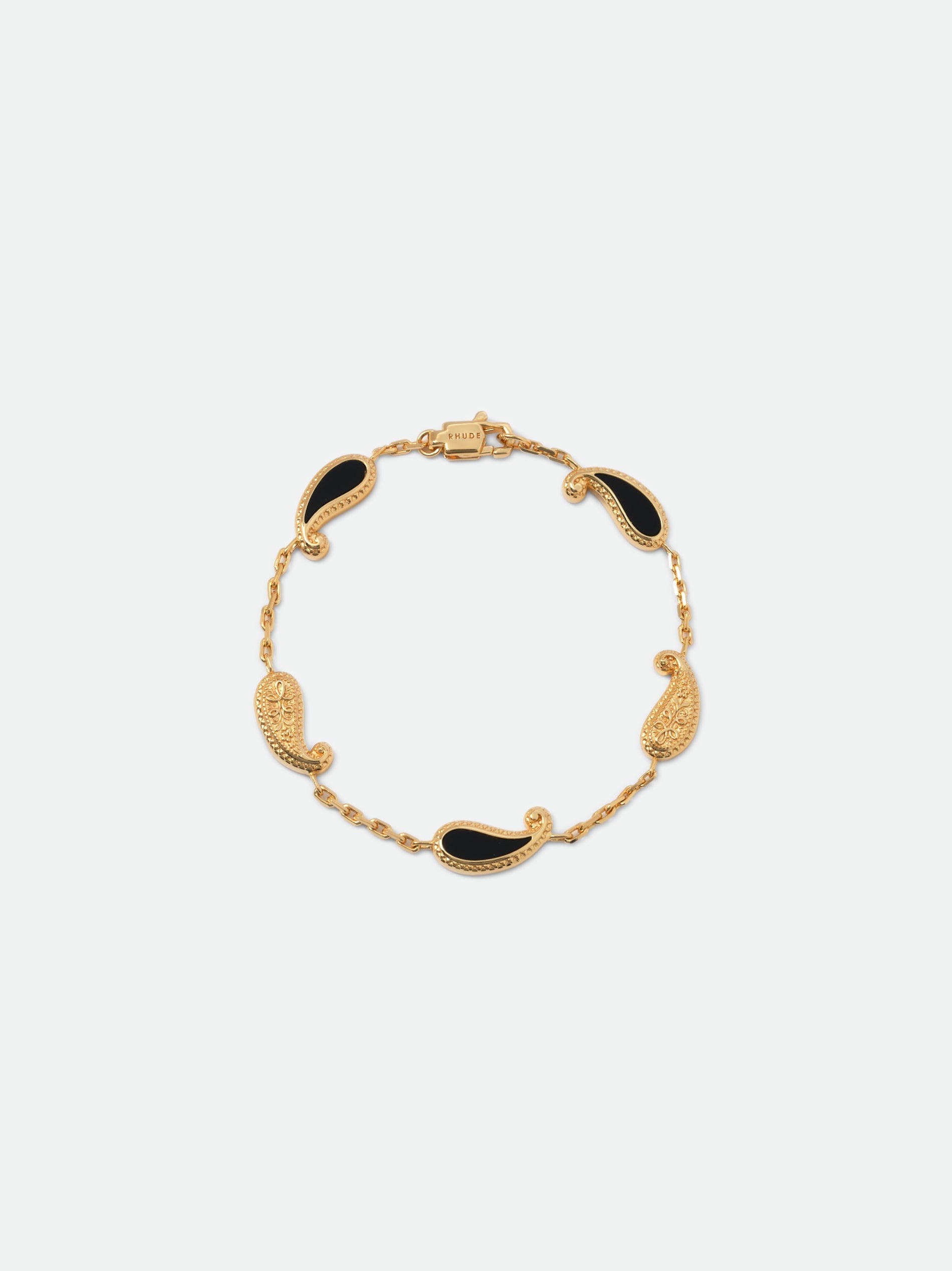 YOU  BRACELET — GOLD/ONYX