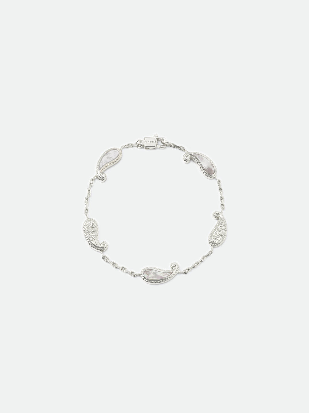 YOU BRACELET — 14K WHITE GOLD/MOTHER OF PEARL