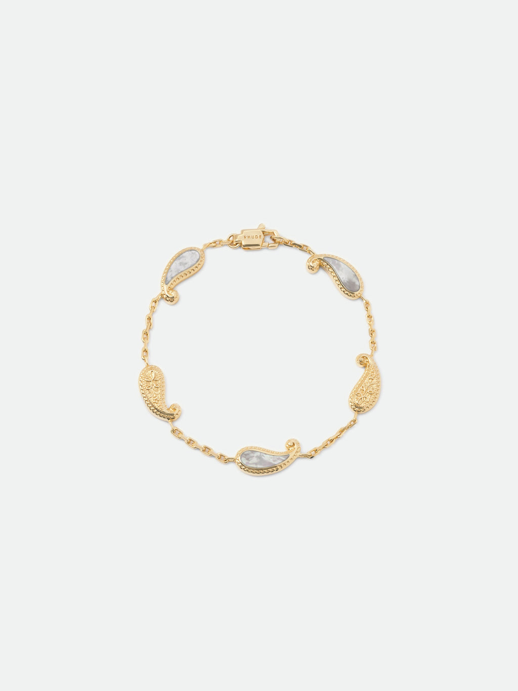 YOU BRACELET — 14K YELLOW GOLD/MOTHER OF PEARL
