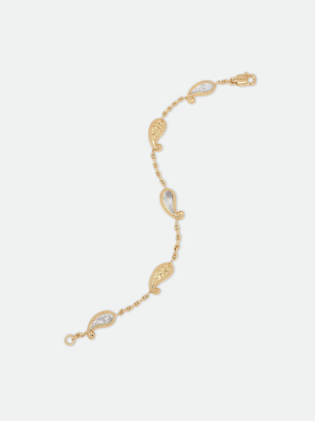 YOU BRACELET — 14K YELLOW GOLD/MOTHER OF PEARL