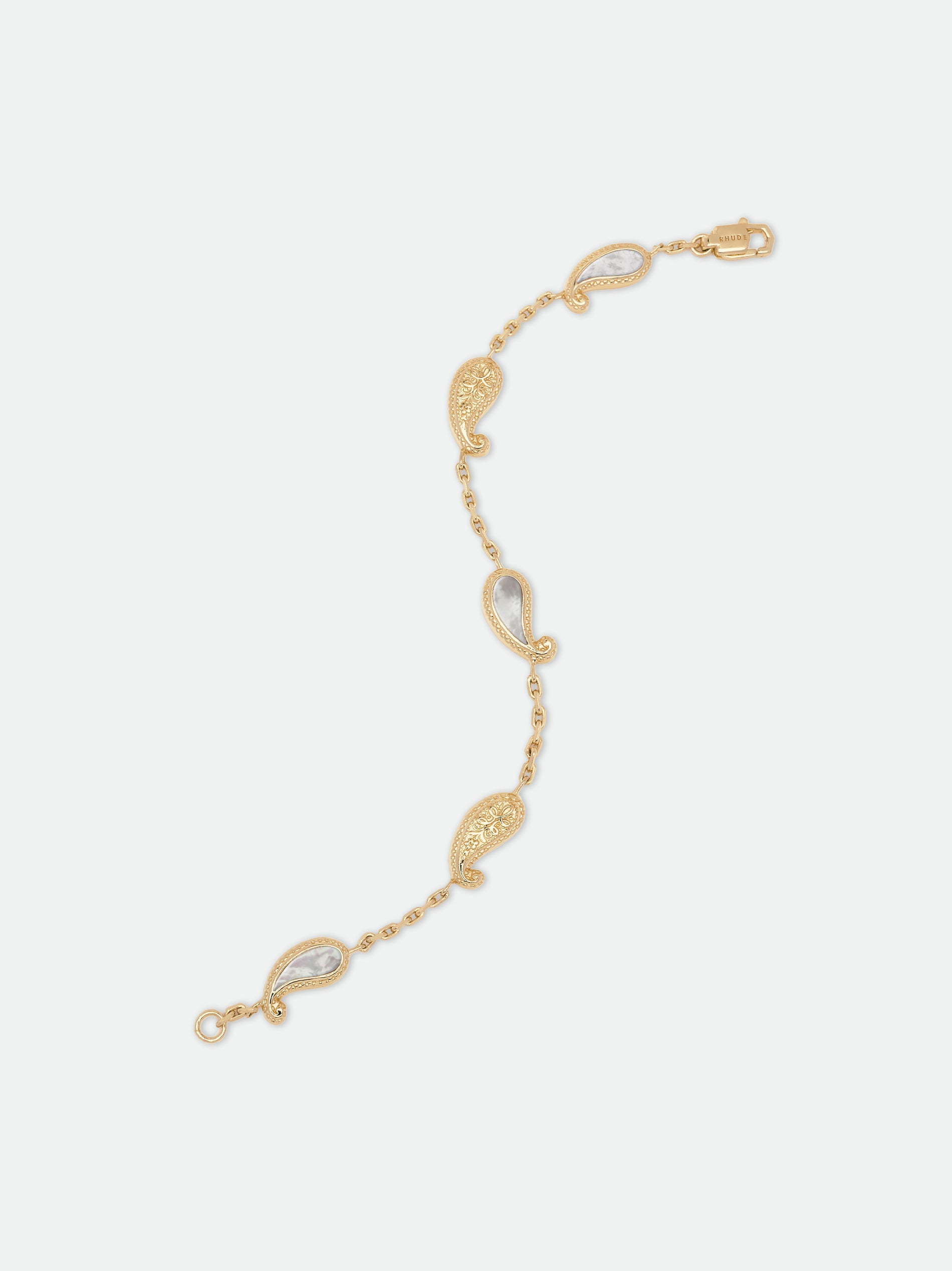 YOU BRACELET — 14K YELLOW GOLD/MOTHER OF PEARL