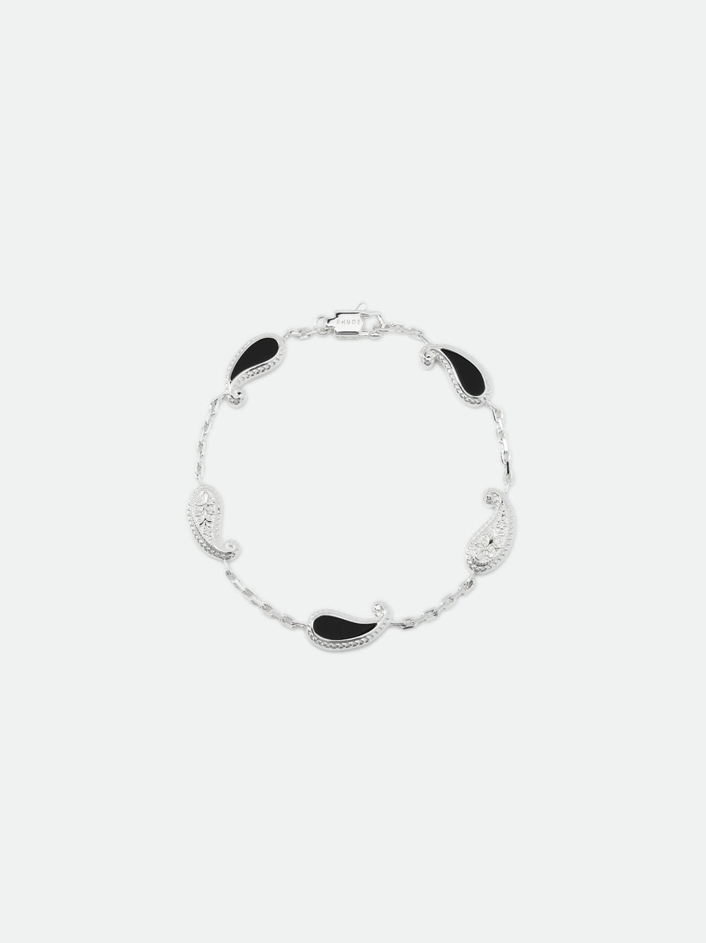 YOU BRACELET — SILVER/ONYX