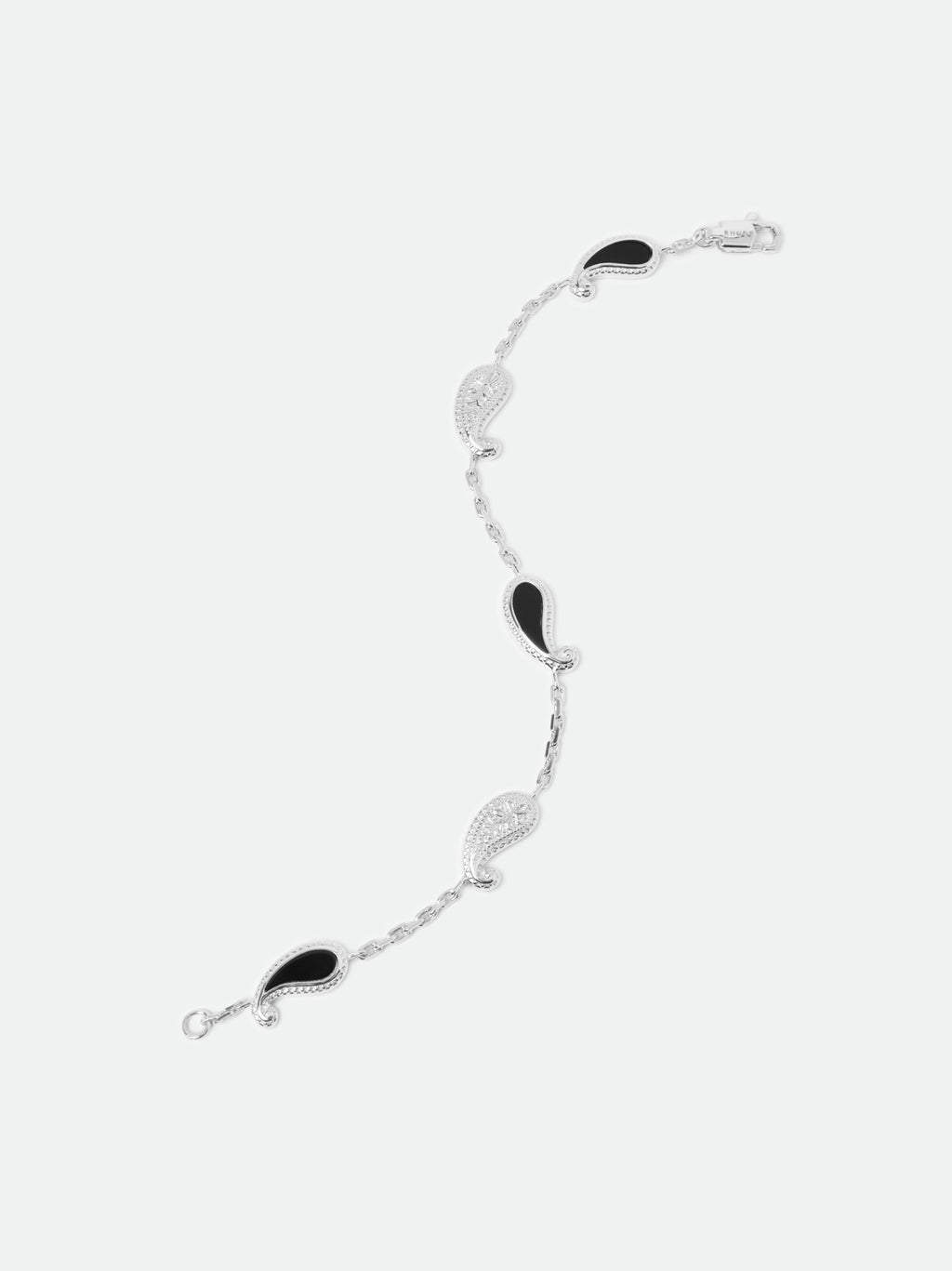 YOU BRACELET — SILVER/ONYX