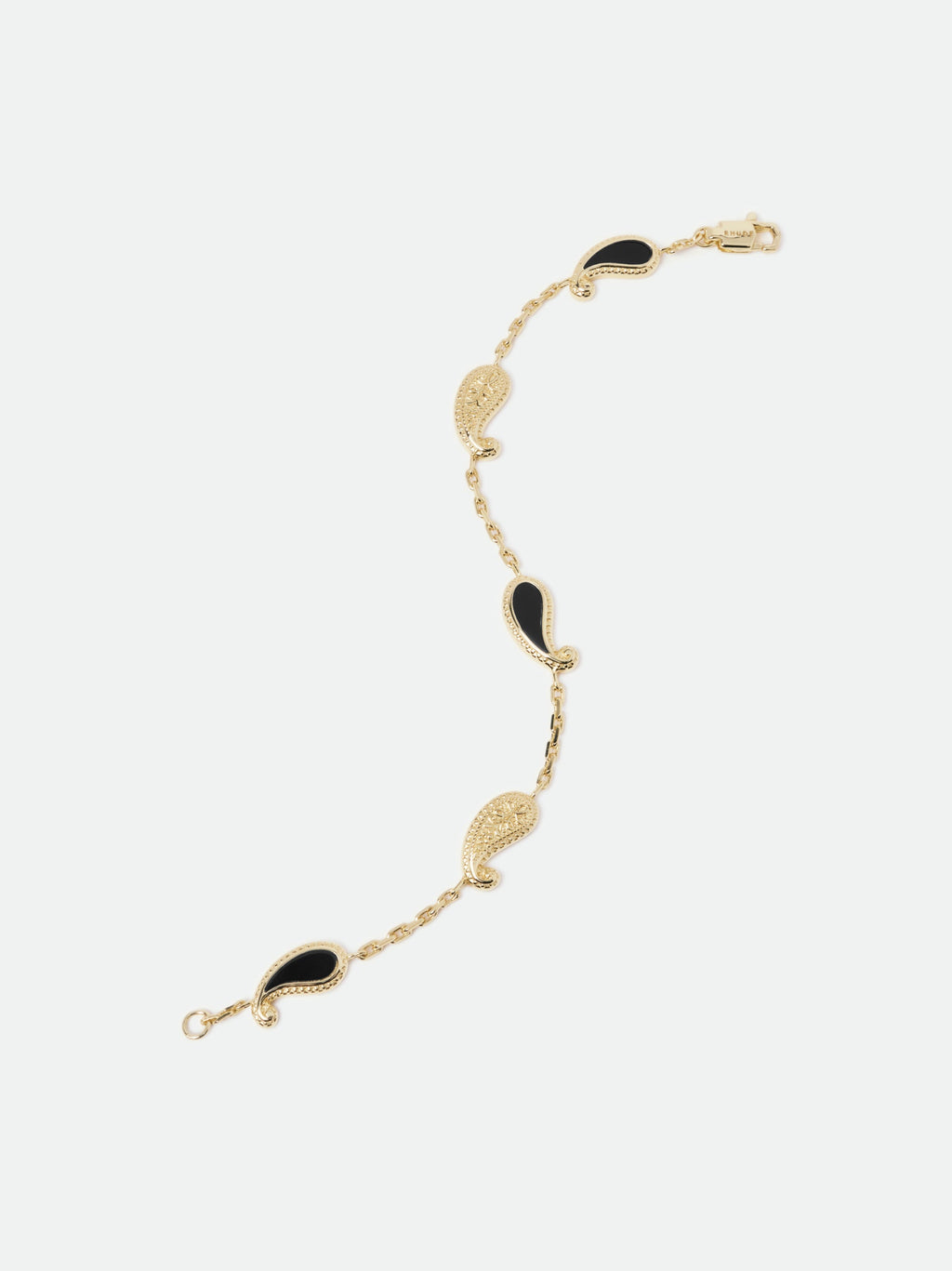 YOU BRACELET — 14K YELLOW GOLD/ONYX